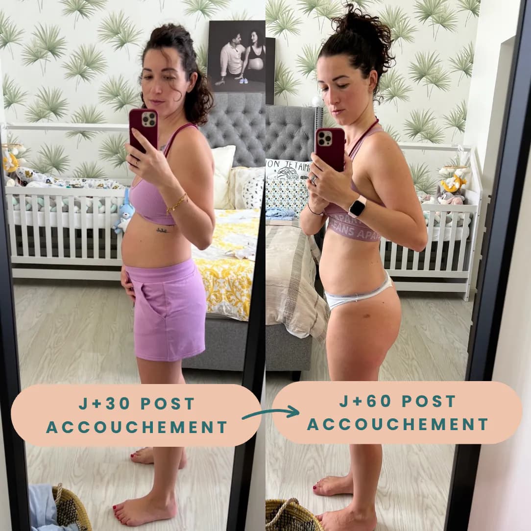 Transformation posture avant / après