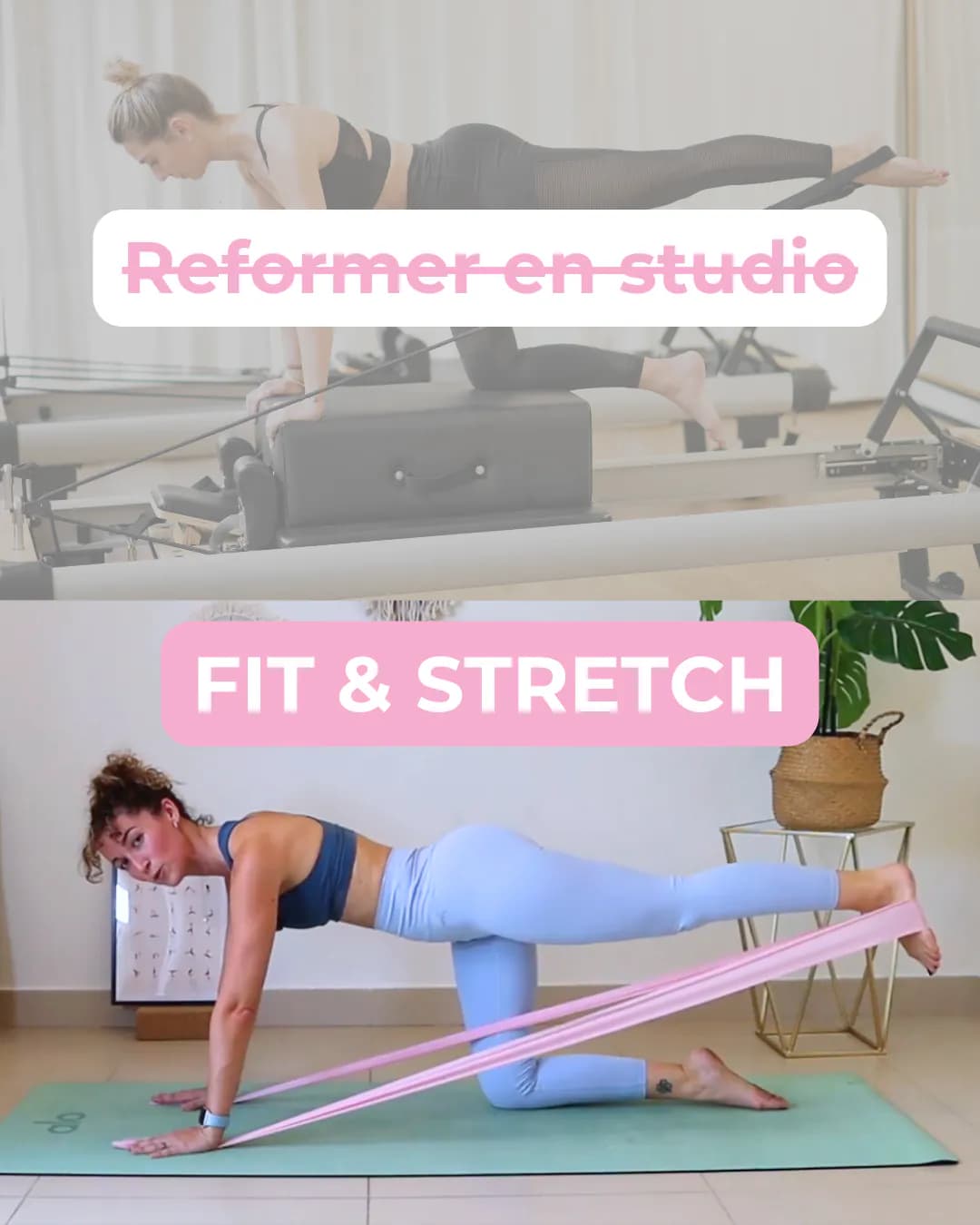 Transformation posture avant / après
