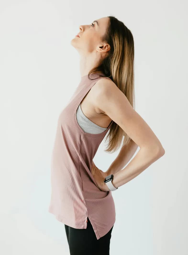 Transformation posture avant / après