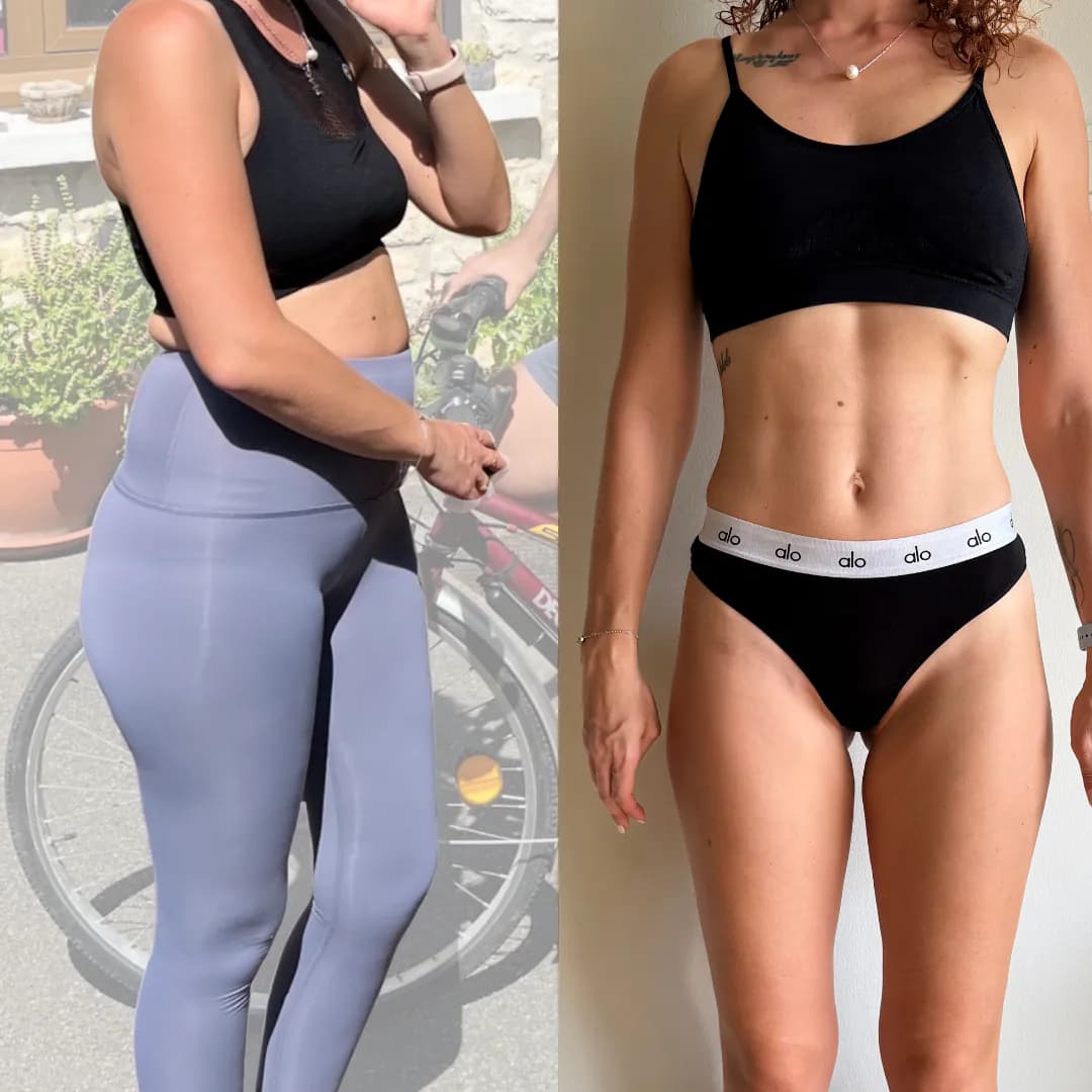 Transformation posture avant / après